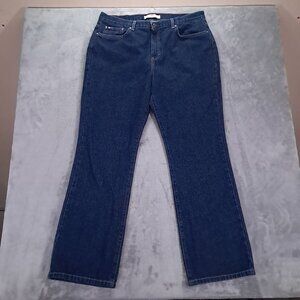 Vintage Tommy Hilfiger Jeans Women 37x32, Tag 16x32 Boyfriend Bootcut Y2K